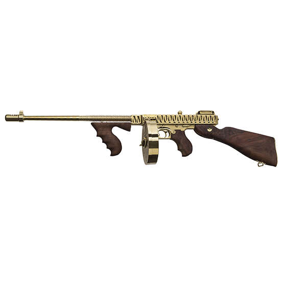 Rifles Long Guns Auto Ordnance ZPAP M70 45ACP AO 1927A-1 DELUXE 45ACP TITANIUM GOLD TIGER BLEM • Model: ZPAP M70